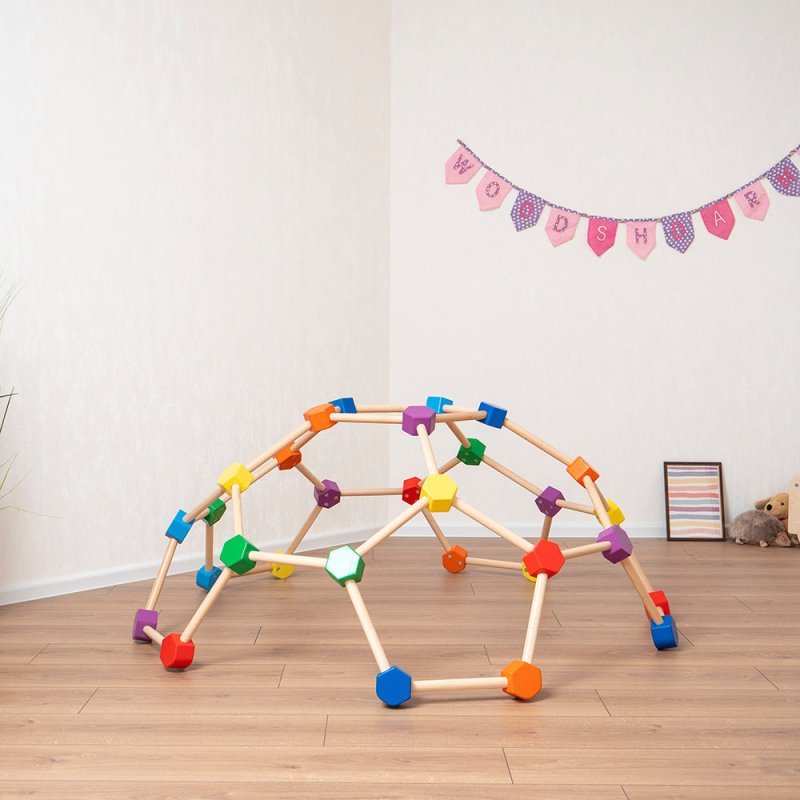 Wooden Climbing Dome - FCHF CITY