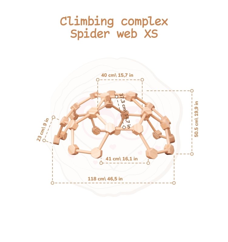 Wooden Climbing Dome - FCHF CITY