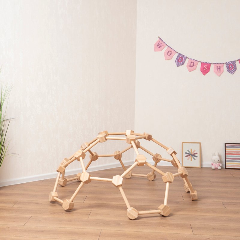 Wooden Climbing Dome - FCHF CITY
