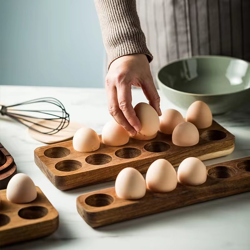 Wooden Egg Organizer - FCHF CITY