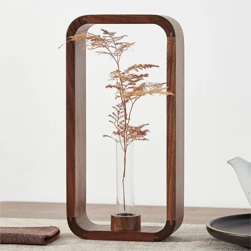 Wooden Hydroponic Vase - FCHF CITY