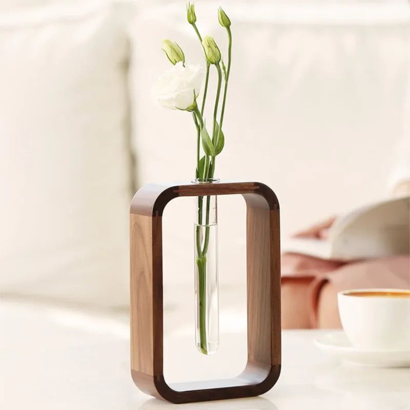 Wooden Hydroponic Vase - FCHF CITY
