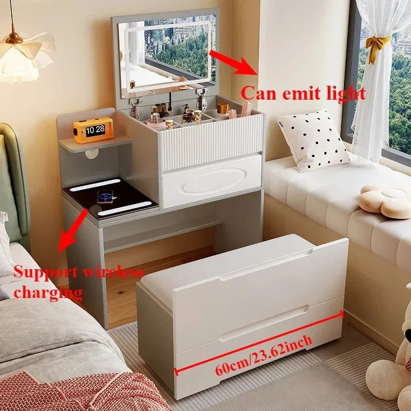 Zoe Wireless Charging Dresser - FCHF CITY