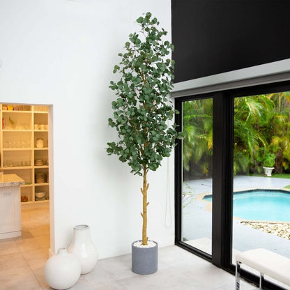 10’ Artificial Eucalyptus Tree - FCHF CITY