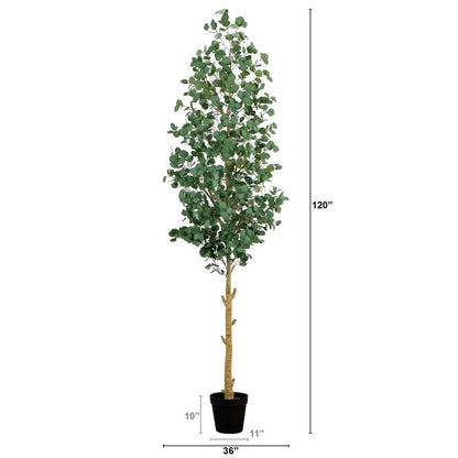 10’ Artificial Eucalyptus Tree - FCHF CITY
