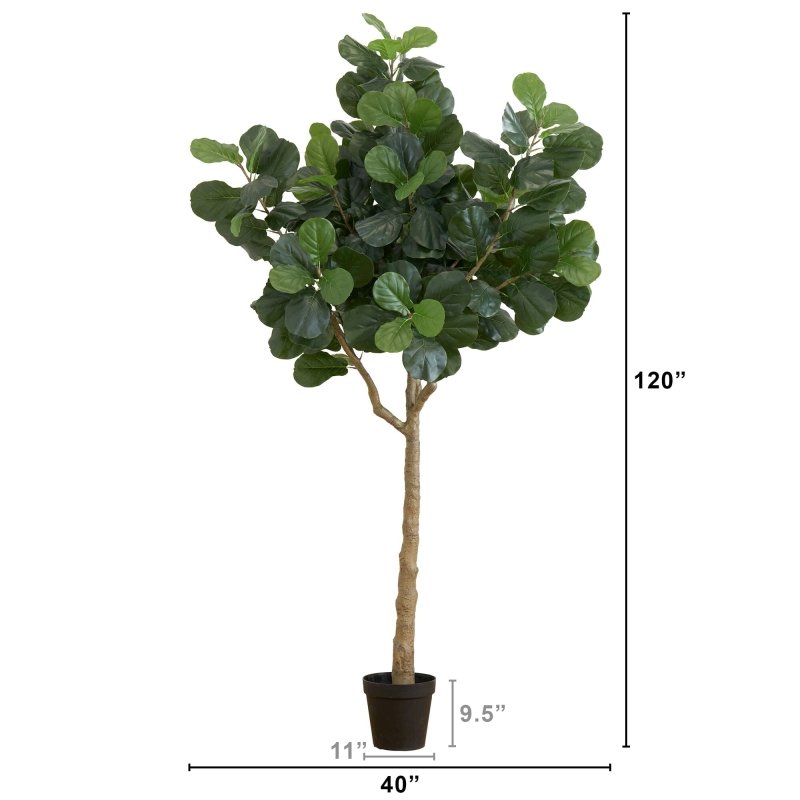 10’ Artificial Fiddle Leaf Fig Tree - FCHF CITY