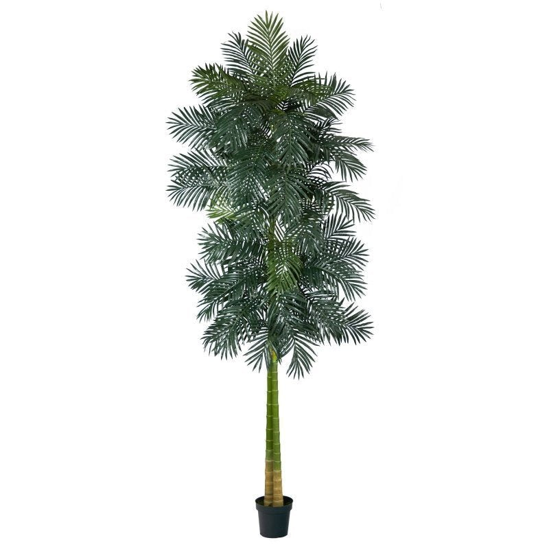 10’ Double Stalk Golden Cane Artificial Palm Tree - FCHF CITY