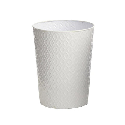 10” Embossed Tin Planter - FCHF CITY
