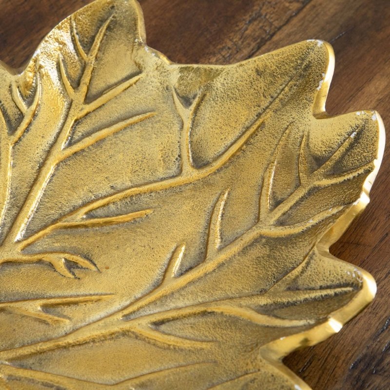 10" Gold Tree of Life Leaf Decorative Accent - FCHF CITY