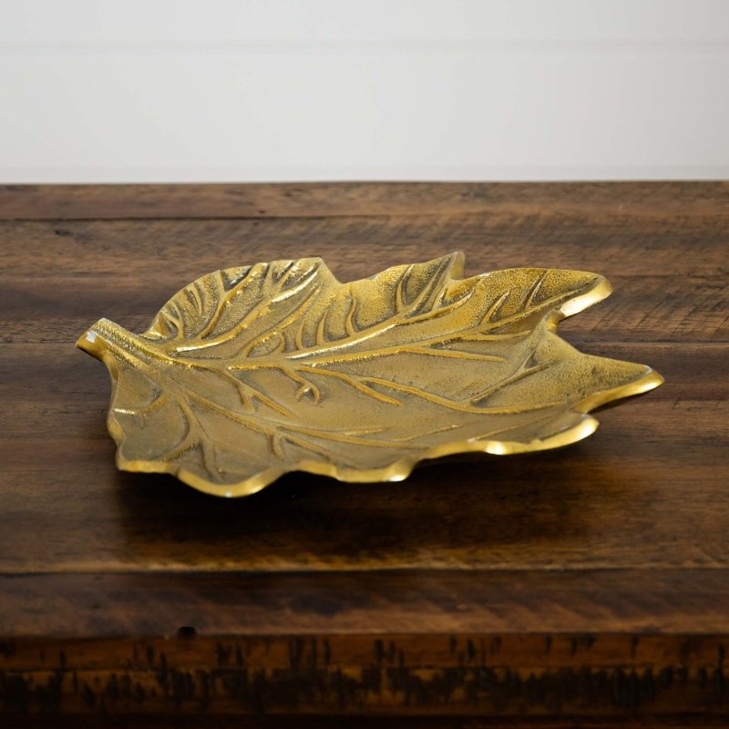 10" Gold Tree of Life Leaf Decorative Accent - FCHF CITY