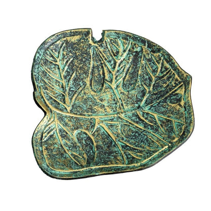 10” Leaf Shaped Decorative Accent - FCHF CITY
