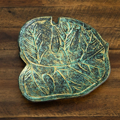 10” Leaf Shaped Decorative Accent - FCHF CITY