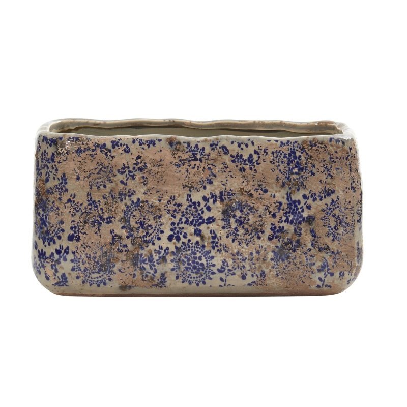 10” Tuscan Ceramic Rectangle Planter - FCHF CITY
