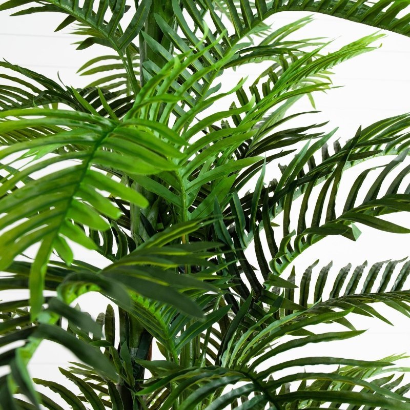 10’ UV Resistant Artificial Double Robellini Palm Tree (Indoor/Outdoor) - FCHF CITY