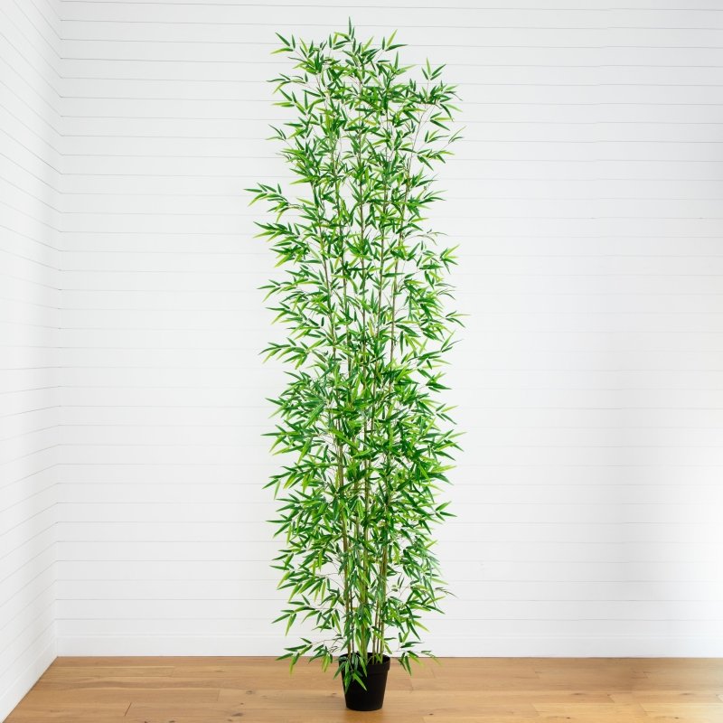 11’ Artificial Green Bamboo Tree - FCHF CITY