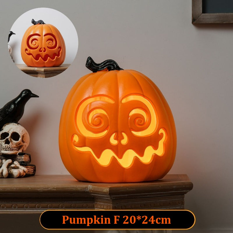 Large Halloween Pumpkin Lantern Decor