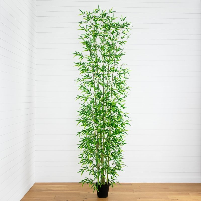 12’ Artificial Green Bamboo Tree - FCHF CITY