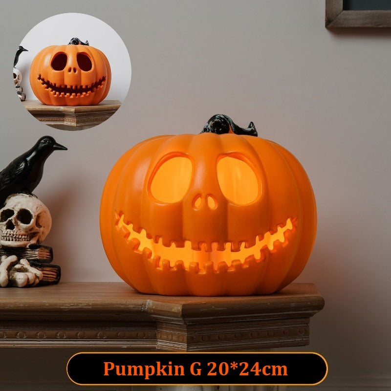 Large Halloween Pumpkin Lantern Decor