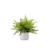 13" Artificial Boston Fern Plant with Decorative Planter - FCHF CITY