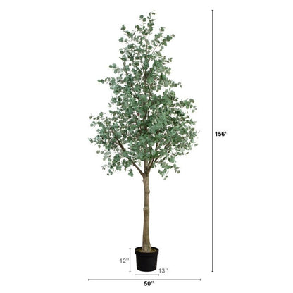13’ Artificial Eucalyptus Tree - FCHF CITY