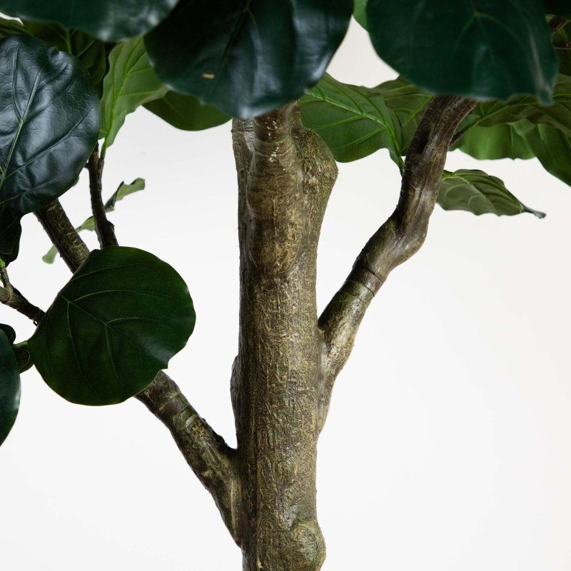 fiddle leaf fig branch artificial Nearly Natural 13-ft Artificial Fiddle Leaf Fig Tree