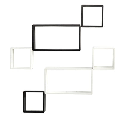 15&quot; Modern Wall Art Décor Floating Shelves (Set of 6)&quot; - FCHF CITY