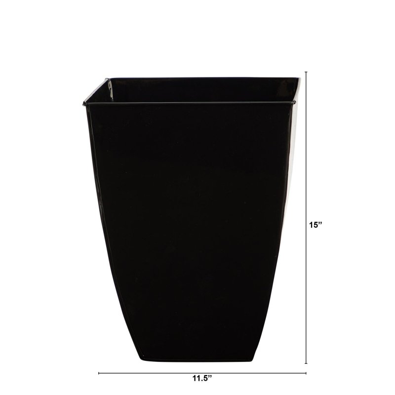 15” Square Tin Planter - FCHF CITY