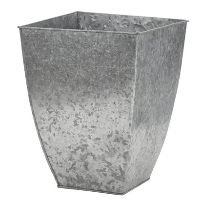 15” Square Tin Planter - FCHF CITY