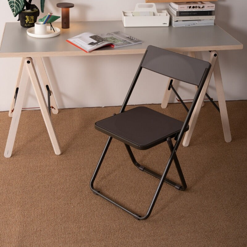 Colorful Plastic‑Steel Folding Chair, 6 Colors Available