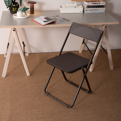 Colorful Plastic‑Steel Folding Chair, 6 Colors Available