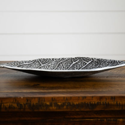 16” Antique Leaf Decorative Accent - FCHF CITY