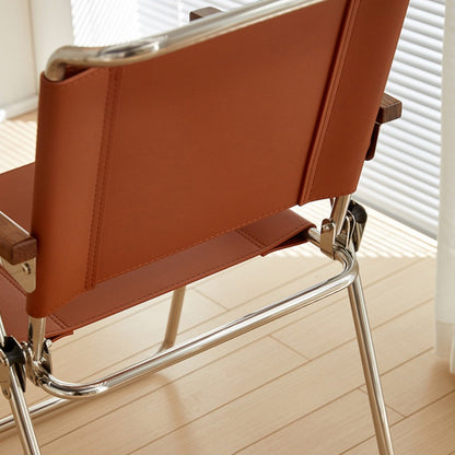 Mid‑Century Folding Lounge Chair for Home &amp; Office