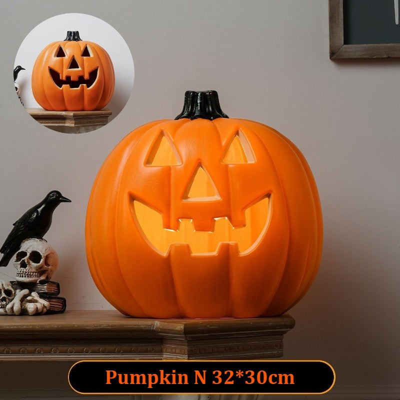 Large Halloween Pumpkin Lantern Decor