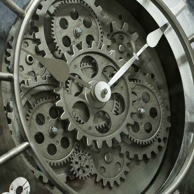 18″ Mechanical Gear Wall Clock - FCHF CITY