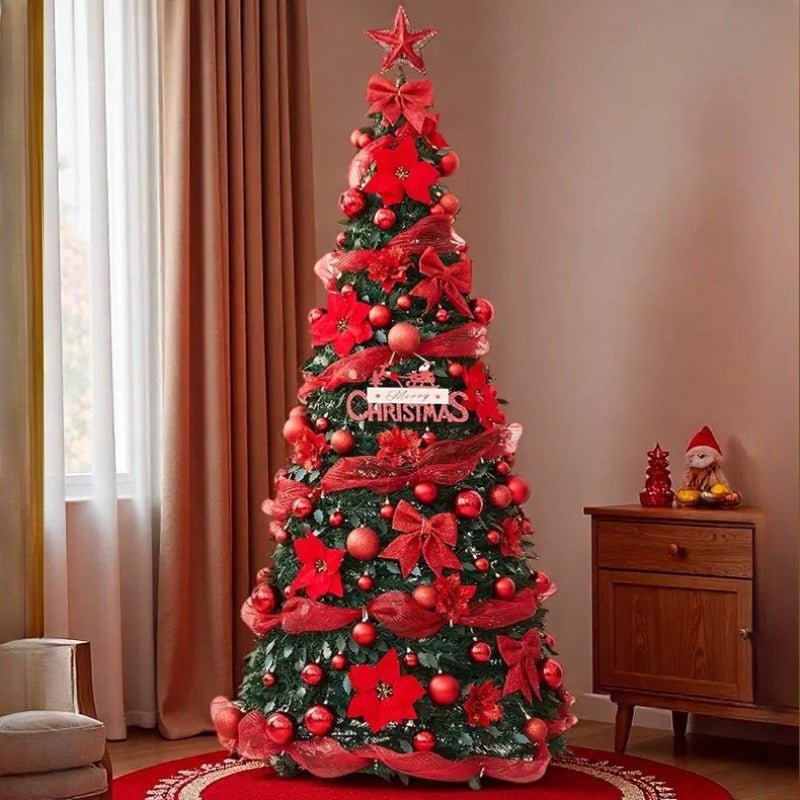1.8m Pop-Up Collapsible Christmas Tree, Portable Holiday Decor Kit - FCHF CITY