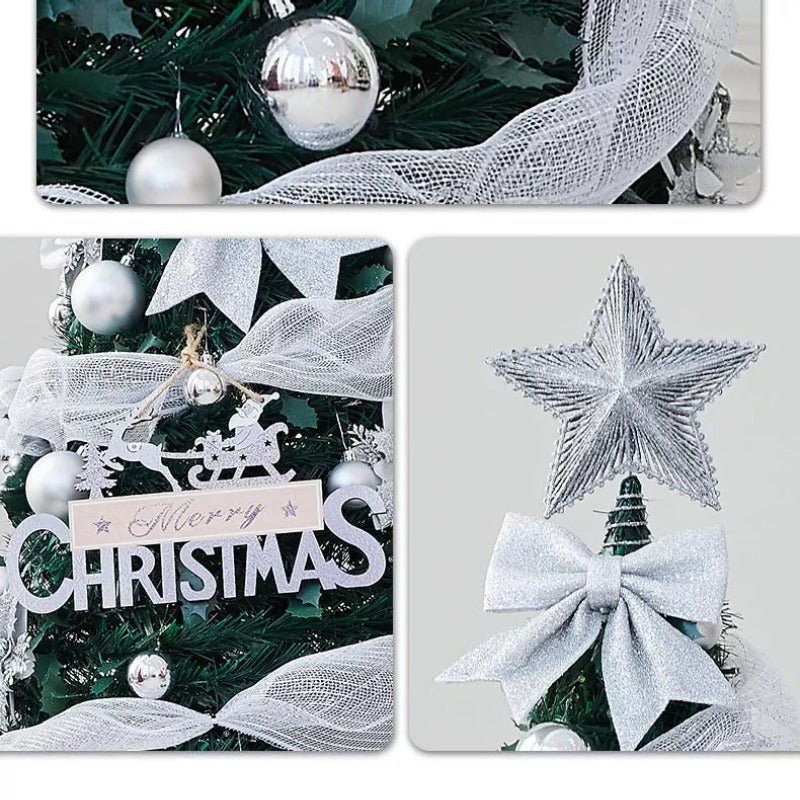 1.8m Pop-Up Collapsible Christmas Tree, Portable Holiday Decor Kit - FCHF CITY