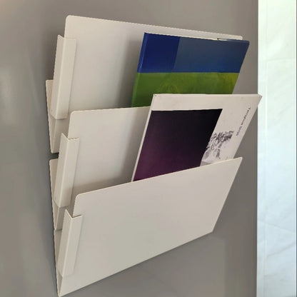 Magnetic Wall‑Mount Document Organizer