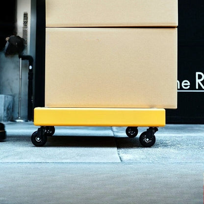 Camping Storage Box Wheeled Base, Foldable Silent Moving Dolly