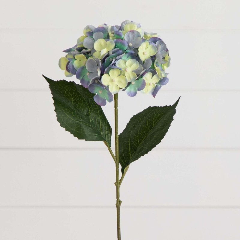 20&quot; Artificial Hydrangea Flower Stems - Set of 3 - FCHF CITY