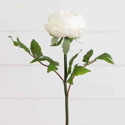 20&quot;Artificial Peony Flower Stems - Set of 3 - FCHF CITY