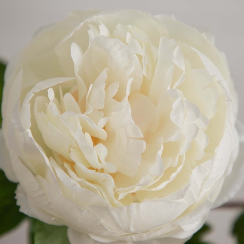 20&quot;Artificial Peony Flower Stems - Set of 3 - FCHF CITY