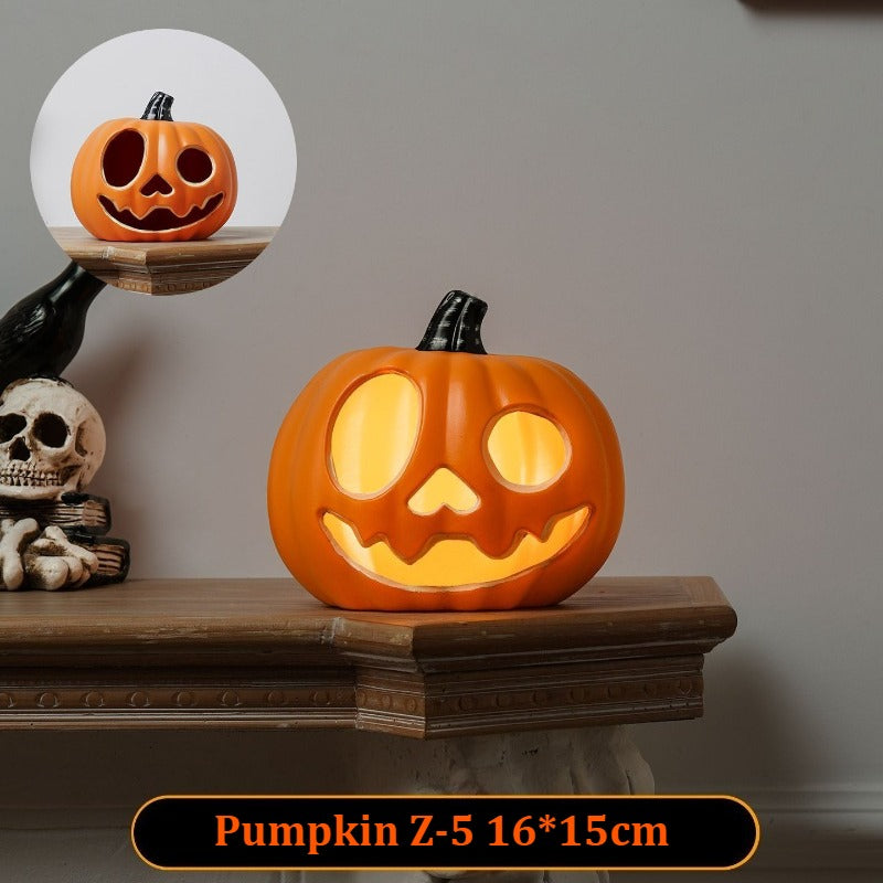 Large Halloween Pumpkin Lantern Decor