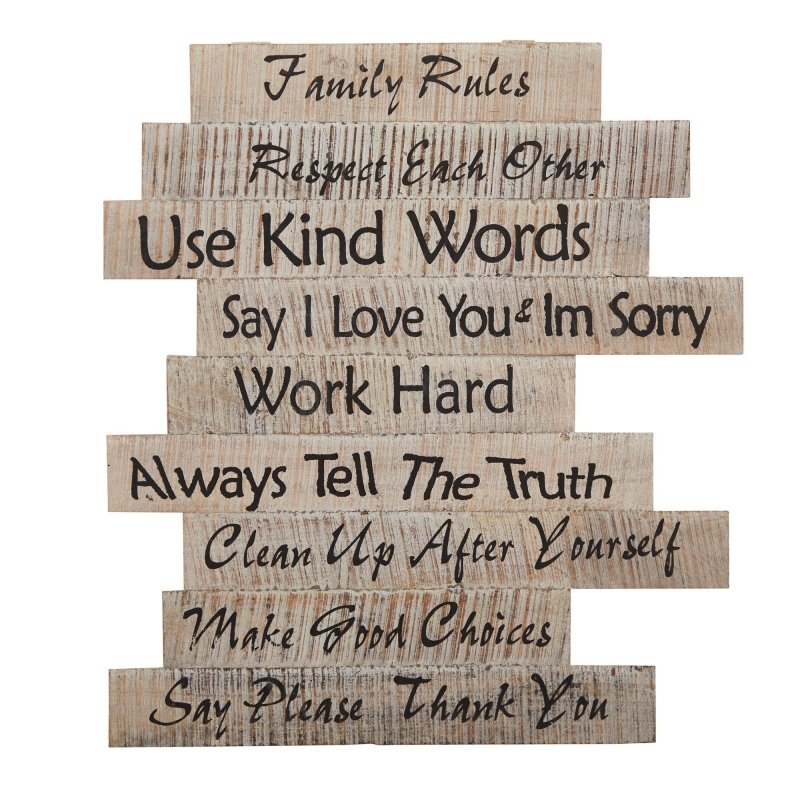 25” Farmhouse Wood Inspirational Wall Art Decor - FCHF CITY
