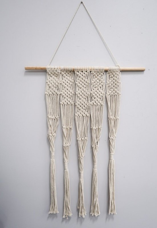 2.5’ x 2’ Hand Woven Macrame Wall Hanging Decor - FCHF CITY