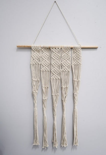 2.5’ x 2’ Hand Woven Macrame Wall Hanging Decor - FCHF CITY