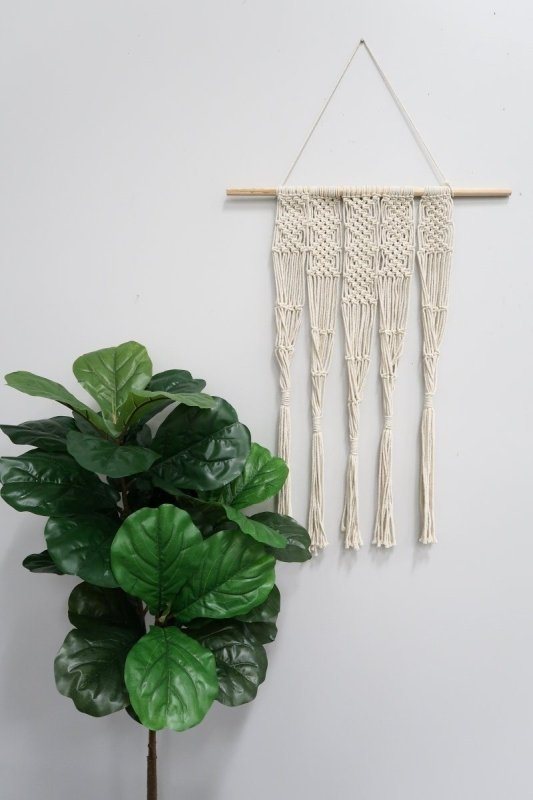 2.5’ x 2’ Hand Woven Macrame Wall Hanging Decor - FCHF CITY