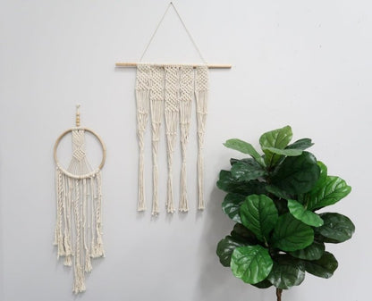 2.5’ x 2’ Hand Woven Macrame Wall Hanging Decor - FCHF CITY