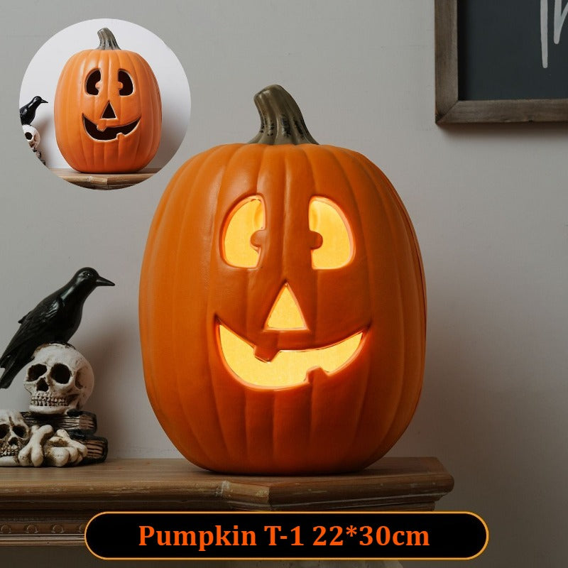 Large Halloween Pumpkin Lantern Decor