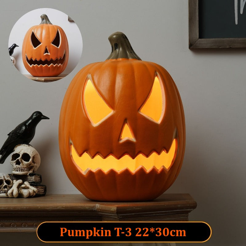 Large Halloween Pumpkin Lantern Decor