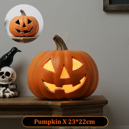 Large Halloween Pumpkin Lantern Decor